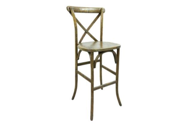 VINEYARD Stool, Rustic Brown
