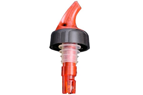 1 OZ RED POSI-POUR LIQUOR DISPENSER