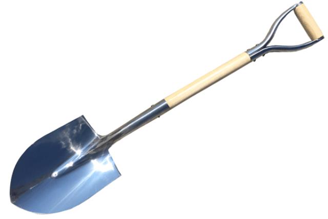 SILVER DELUXE CEREMONIAL SHOVEL