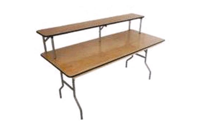 Bar Table Topper - 8 feet x 12 inches x 13.5 inches